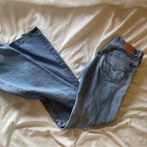 Vintage Levi's Light Blue Denim Jeans